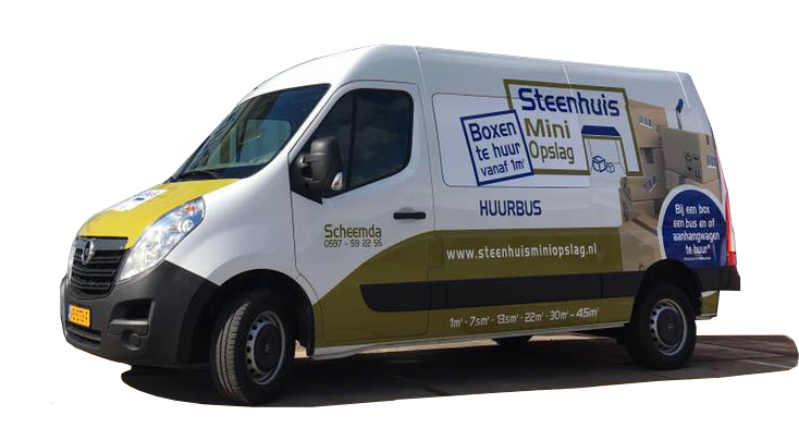 Steenhuis miniopslag bus